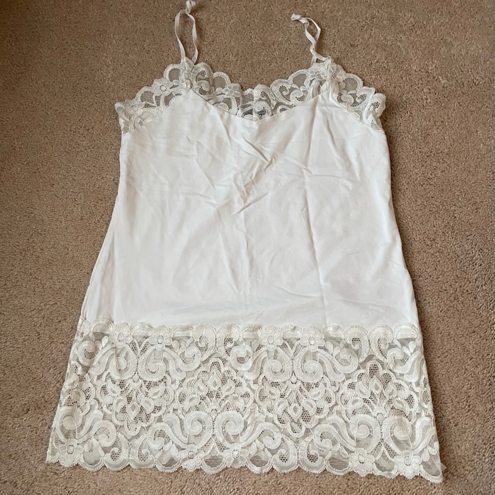 White tank top